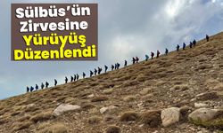 Sülbüs’ün Zirvesine Yürüyüş Düzenlendi