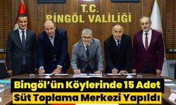 Bingöl’ün Köylerinde 15 Adet Süt Toplama Merkezi Yapıldı