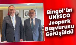 Bingöl’ün UNESCO Jeopark Başvurusu Görüşüldü