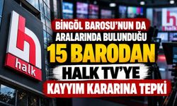 Bingöl Barosu’nun da Aralarında Bulunduğu 15 Barodan Halk TV’ye Kayyım Kararına Tepki