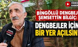 Bingöllü Dengbej Şemsettin Bilgiç: Dengbejler İçin Bir Yer Açılsın!