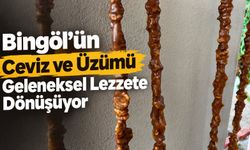Bingöl’ün Ceviz ve Üzümü Geleneksel Lezzete Dönüşüyor