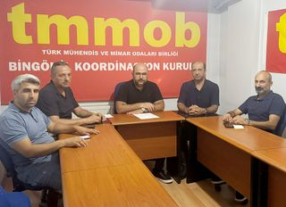 TMMOB İl Koordinasyon Kurulu Sekreteri Canfidal Boldaş