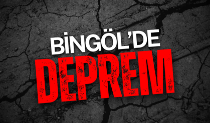 Kiğı’da 3.9 büyüklüğünde deprem