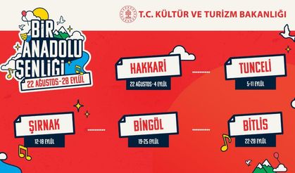 ‘Bir Anadolu Şenliği’nin Düzenleneceği İllerden Biri Bingöl Olacak