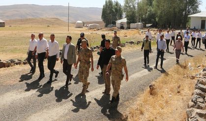 Karlıova Kaymakamı Bıçak'tan Köylere Ziyaret