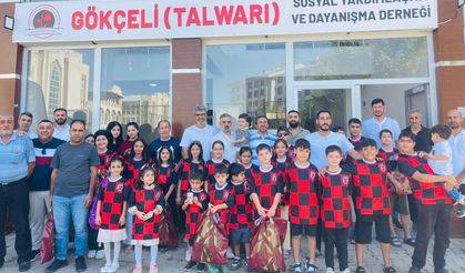 Gökçeli Derneğinden Çocuklara Eğitim Desteği