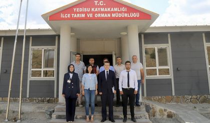 Yedisu İlçe Tarım ve Orman Müdürlüğü'ne Ziyaret