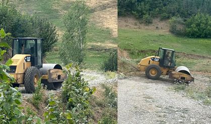 Yedisu'nun Güzgülü Köyü Yolu Tamamlandı