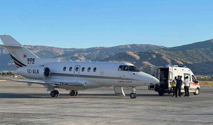 Bitlis'ten Ambulans Uçakla Ankara'ya Kaldırıldı