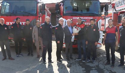 Bingöl’ün İlçesinde İtfaiyeciler Haftası Kutlaması