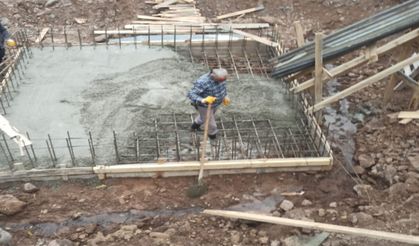 Adaklı’nın Köyünde İçmesuyu Deposu Yapımına Başlandı