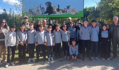 Bingöl’de Öğrencilere Hayvan Sevgisi Aşılandı