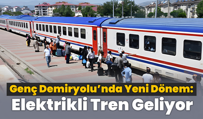 Genç Demiryolu’nda Yeni Dönem: Elektrikli Tren Geliyor!
