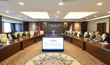 Bingöl Üniversitesi Danışma Kurulu Toplantısı Gerçekleştirildi