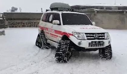 Şanlıurfa’da 112 Ekipleri Zorlu Kış Koşullarında Müdahale Etti