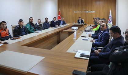 Bingöl'ün İlçesinde 'Kış Tedbirleri Toplantısı'