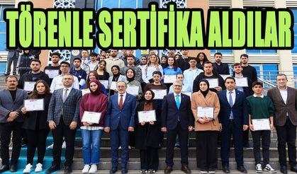 Bingöl'de 'Beyaz Şapkalı Hacker Sertifikası' Aldılar