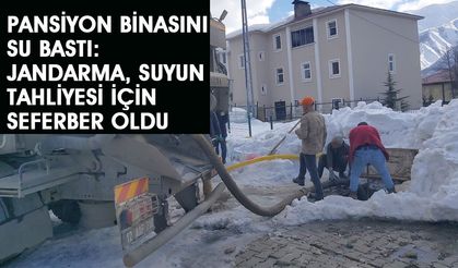 Bingöl’de Pansiyon Binasında Su Baskını: Mehmetçikten Zamanında Müdahale