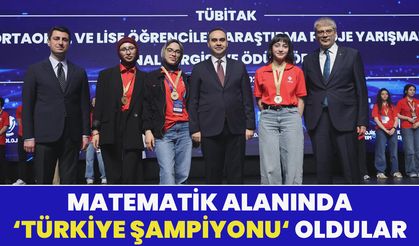 Bingöllü Öğrenciler Matematik Alanında ‘Türkiye Şampiyonu’ Oldu