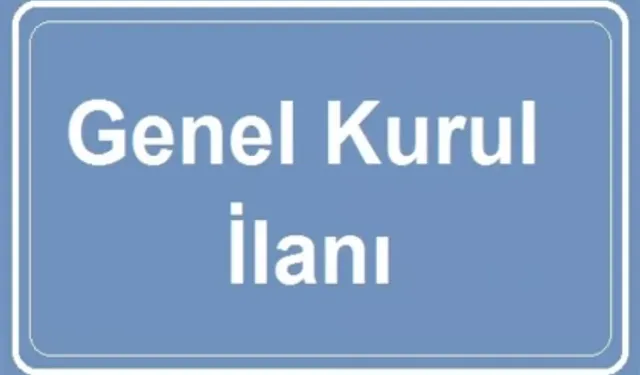 S.S. BİNGÖL TIRCILAR KOOPERATİFİ OLAĞAN GENEL KURUL TOPLANTISINA DAVET