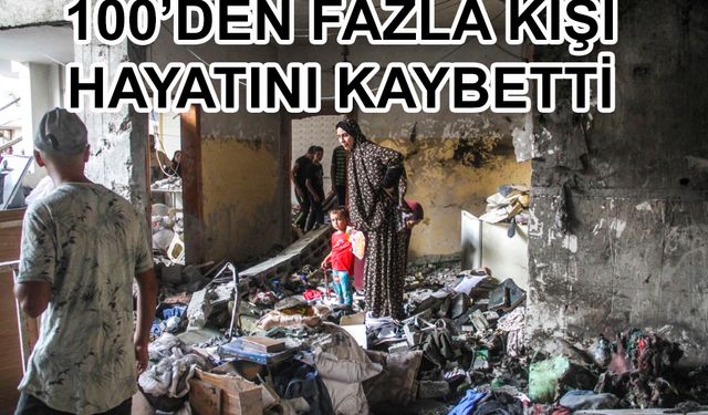 İsrail'den Gazze'de sivillerin sığındığı okula saldırı: 100'den fazla kişi hayatını kaybetti