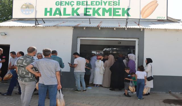 Genç'te 14 Satış Noktasında Halk Ekmek Satışı Yapılacak