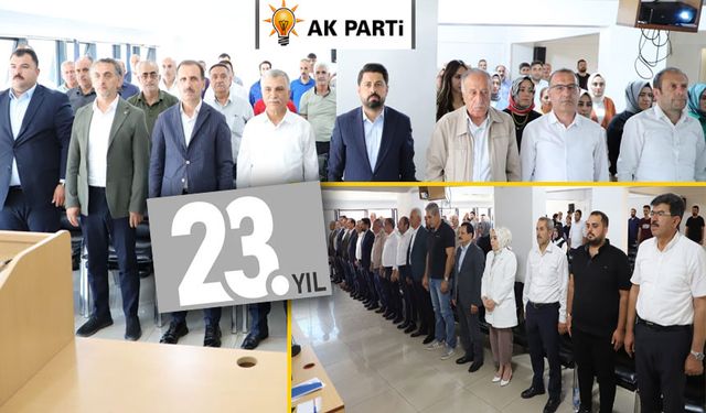 AK Parti’nin 23’üncü Yılı Kutlandı