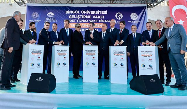 Bingöl Üniversitesi Geliştirme Vakfı'nın Temeli Atıldı