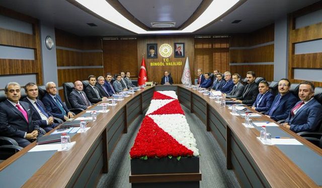 Bingöl'de KÖYDES İl Tahsisat Komisyonu Toplandı