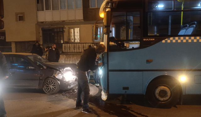 Erzurum’da trafik kazası