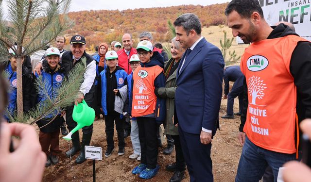 Bingöl'de Fidan Dikim Seferberliği