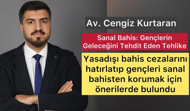 Sanal Bahis: Gençlerin Geleceğini Tehdit Eden Tehlike!