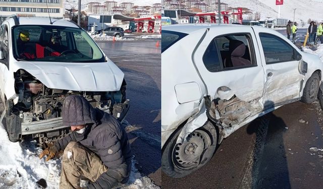 Bingöl’de Maddi Hasarlı Kaza