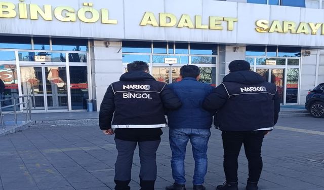 Bingöl'de Kesinleşmiş Hapis Cezası Olan Şahıs Tutuklandı