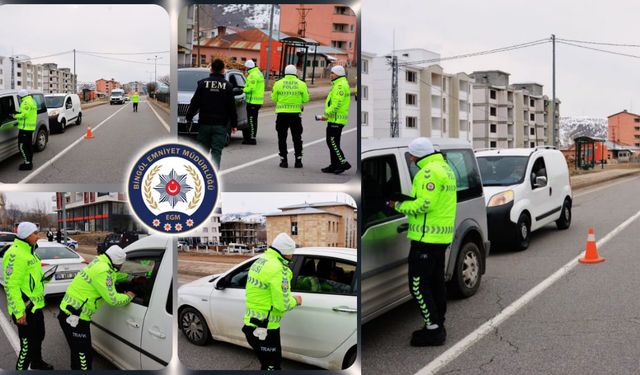 Solhan’da Trafik Güvenliği İçin Bilgilendirme Yapıldı