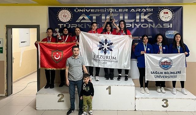 Atıcılık Şampiyonası’nda Türkiye Birincisi Oldular