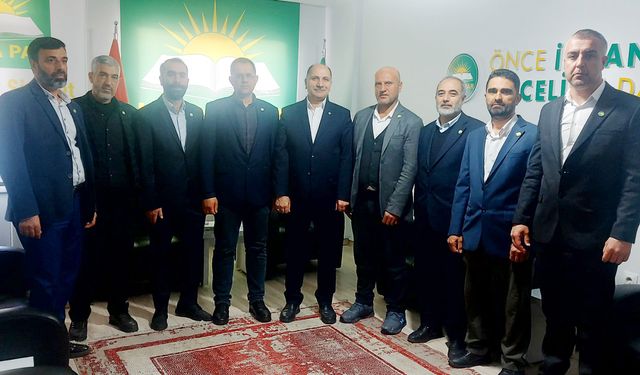Hüda Par'da, 1 İlçe ve 2 Beldeye Atama Yapıldı