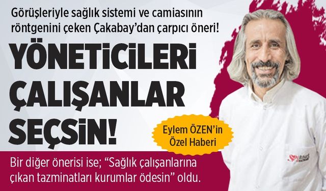 “Sağlık Çalışanlarına Çıkan Tazminatları Kurumlar Ödesin”