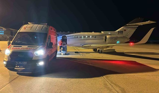 Kalp Hastası Genç Ambulans Uçakla Ankara’ya Sevk Edildi
