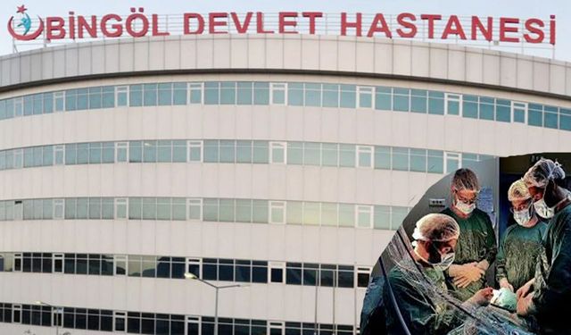 Bingöl Devlet Hastanesi'nde Bir İlk Daha!