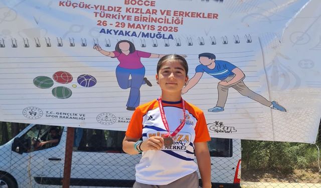 Bocce'de Bir Başarı Daha: Bingöllü Sporcu 'Türkiye Üçüncüsü'!