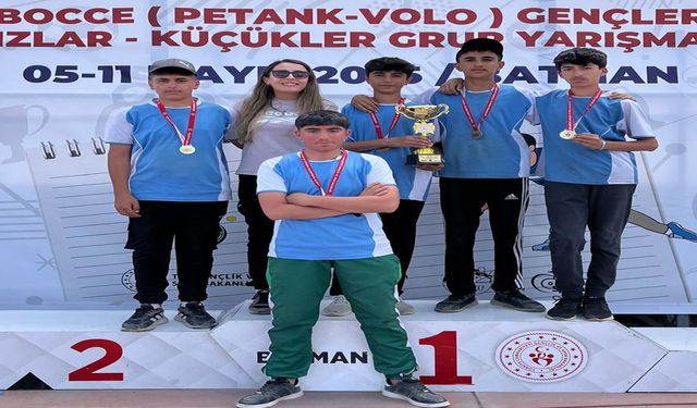 Bingöllü Bocceciler, 'Grup Şampiyonu' Oldu