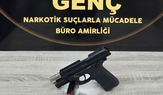 Bingöl’de Ruhsatsız Silah Ve Uyuşturucu Ele Geçirildi