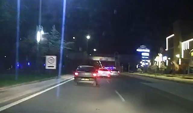 Trafikte Makas Atarak Diğer Araçları Tehlikeye Soktu
