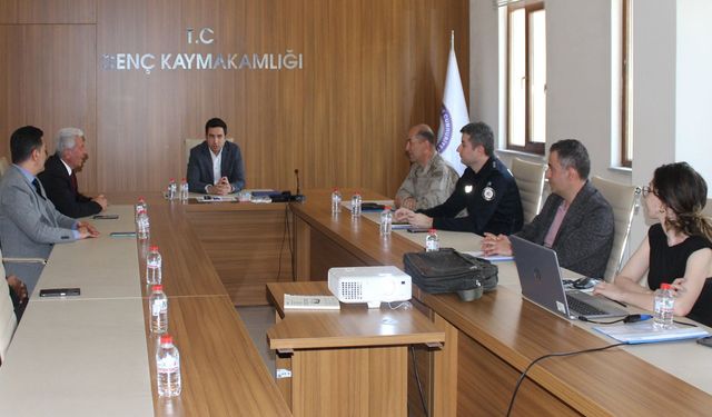 Genç'te 'Çocuk Koordinasyon Kurulu' Toplandı