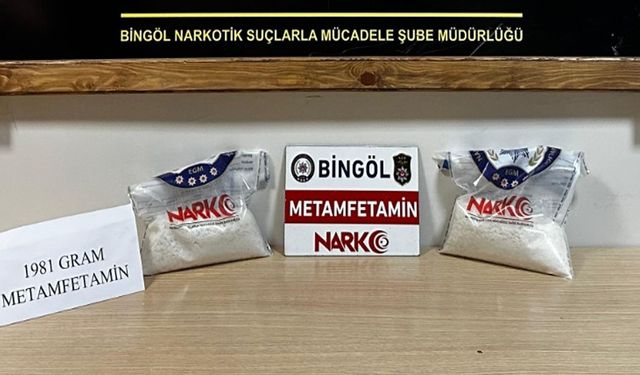 Bingöl'de Narkotik Operasyon: 7 Tutuklama