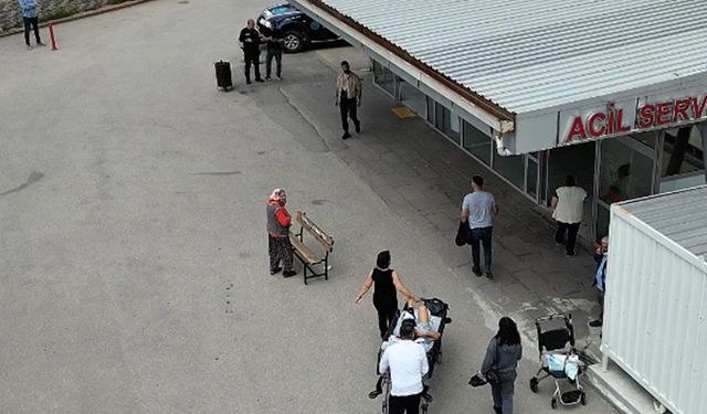 Tunceli Devlet Hastanesinde Yangın Paniği