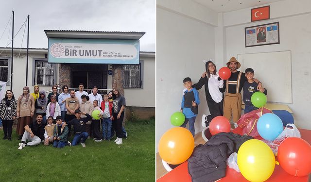 Üniversite Öğrencileri Özel Bireyleri Eğlendirdi