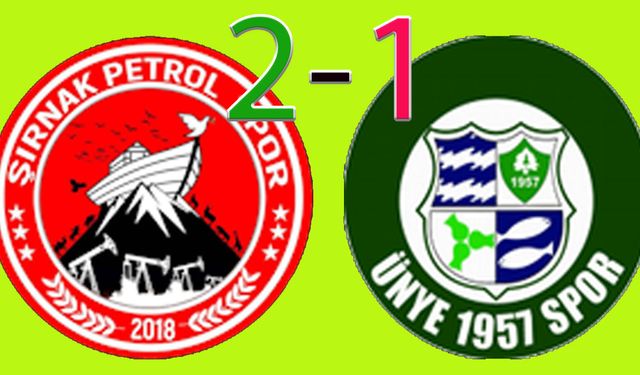 Şırnak Petrolspor, Play-Off'ta Yarı Finale Yükseldi